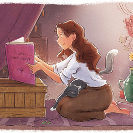 Золушка учится читать