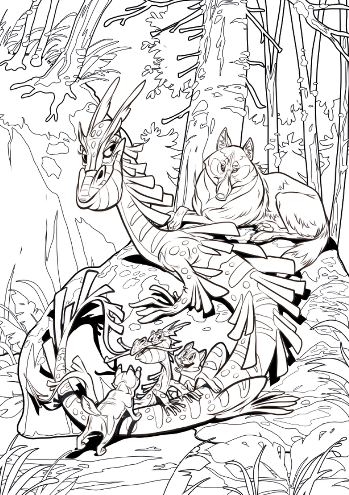 волшебный лес