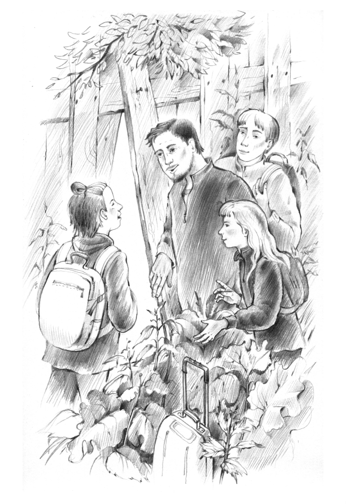 К повести А.Кокшаровой "Оля-ля из 6 отряда"