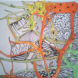 Кот в траве