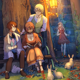 Фан-арт по игре История Арии