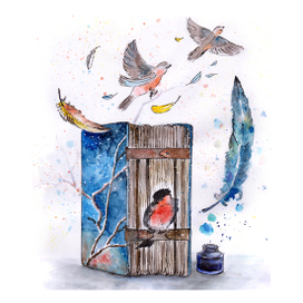 К песне В. Сухомлин "Снежность"