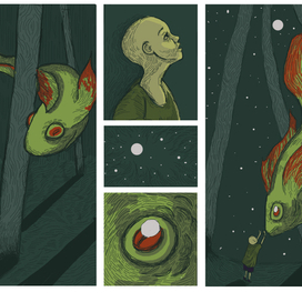 Лунная рыбка.