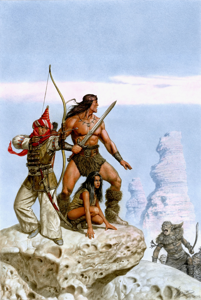 Обложка. Конан. Издательство Tor-book