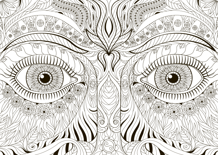 Раскраска антистресс