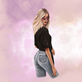 Фэшн иллюстрация