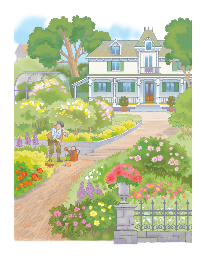 Иллюстрации к "Поллианне"