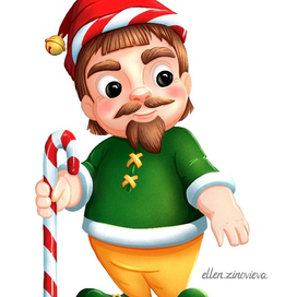 Новогодний гномик