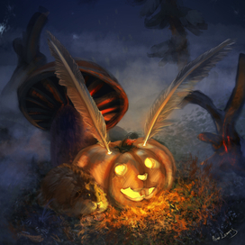 Лемминг отмечает Хеллоуин