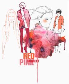 RED/PINK/SCARLET