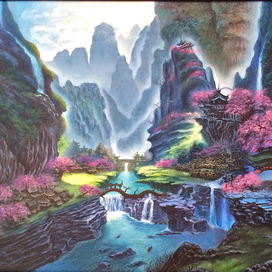 Тайная фантазия. Горы Хуаньшань.