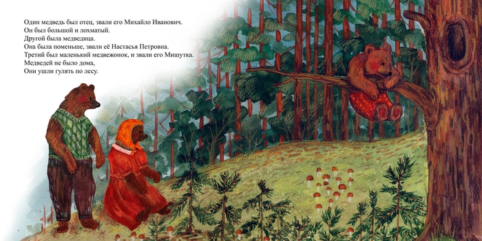 Медведи ушли гулять в лес