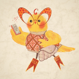 Птичка в черевичках✨