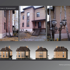 Проект коттеджа в г. Челябинске