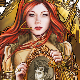 Abney Park, стимпанк иллюстрация