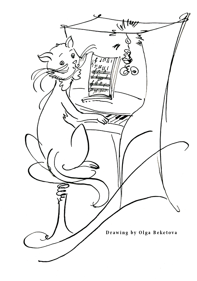 Кот-пианист