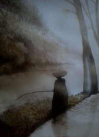 Призрак  на рыбалке