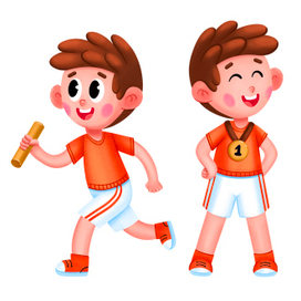 Бренд-персонаж для детской спортивной школы