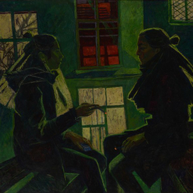 диалог(фрагмент триптиха)