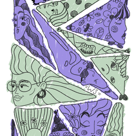 Треугольные мордочки/Triangular faces