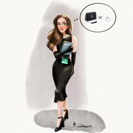 Современная девушка