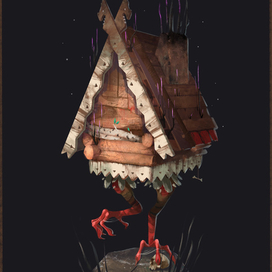 избушка на курьих ножках