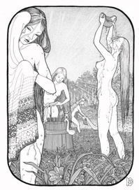 Просыпалися с зарей, умывалися росой  (серия «Славянская эротика»)