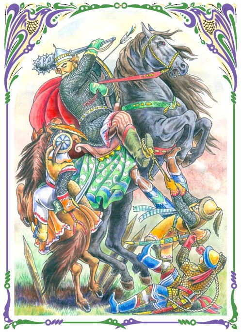 Илья Муромец и татарские подкопы