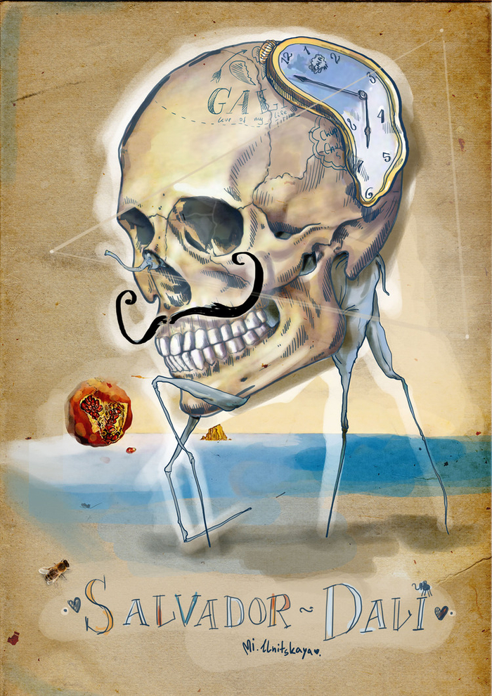 Skull of Salvador Dali