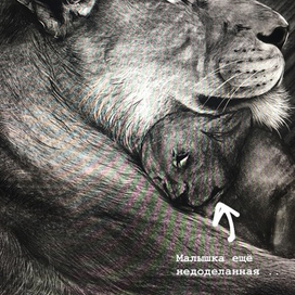 Львица со львёнком 