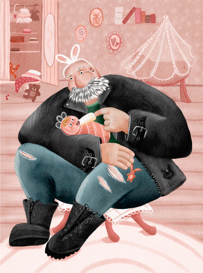 Брутальный отец