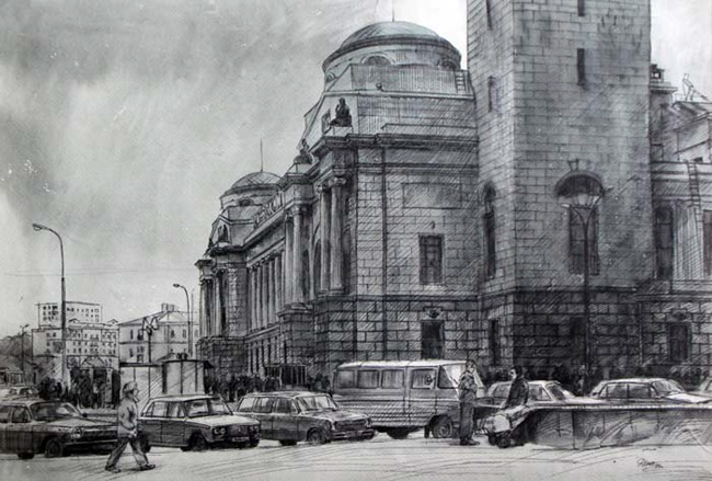 Киевский вокзал в Москве