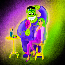 Франкенштейн начинающий стилист