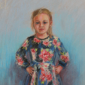 Портрет девочки в полный рост