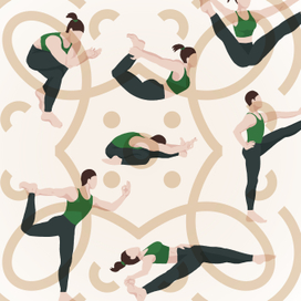 Асаны для онлайн школы йоги YantaYoga.com