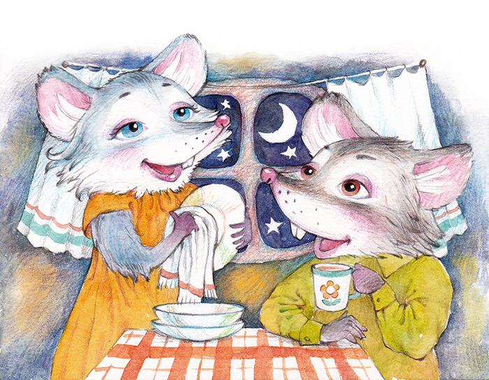 Разговор мамы и папы