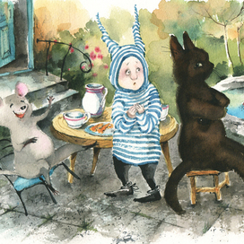 СеняКот и мурлик Фирс