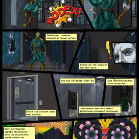 Комикс про бога плодородия из будущего