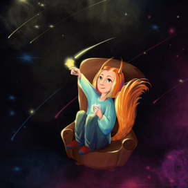 Белка в космосе