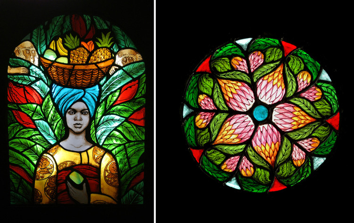 Витражи Африка и Протея.