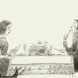 Обед с невыносимым капитаном Хукчиком.Питер Феностер,,В поисках Чёрного попугая,,