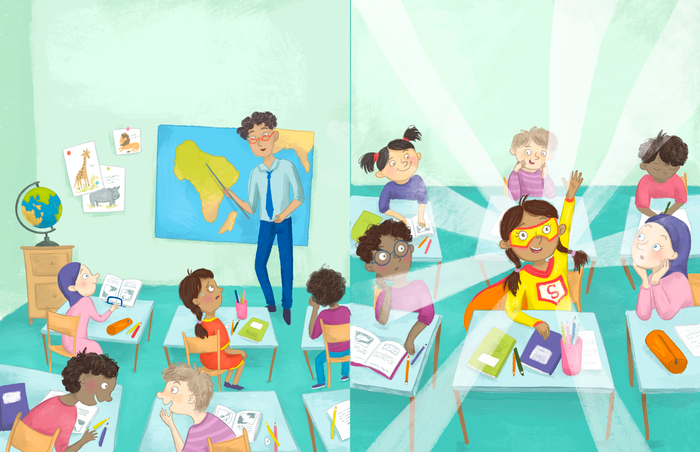 Книга о девочке супергерое