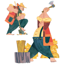 "Волосы великана"Джанни Родари 