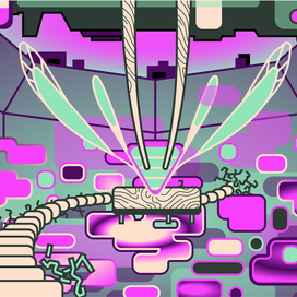 Пруды розового павильона