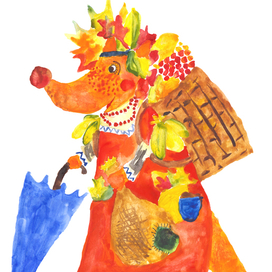 Лисица - Осень