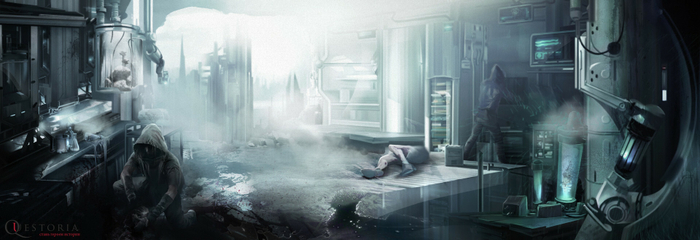 Abandoned laboratory