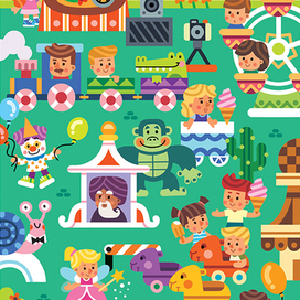 Лабиринт парк аттракционов