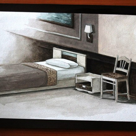 Интерьер номера в гостинице