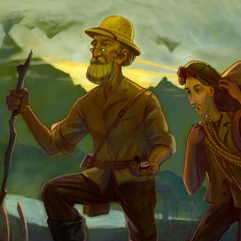 "Путешествие к центру Земли" Жюль Верн 