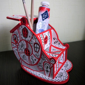 Карандашница улитка